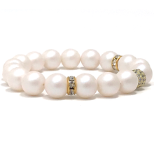 Load image into Gallery viewer, Goldstone & Swarovski Pearls Jewelry set