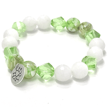 Load image into Gallery viewer, White Jade with Lotus Pendant