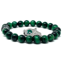 Load image into Gallery viewer, Green Tiger's Eye Jewelry set