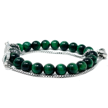 Load image into Gallery viewer, Green Tiger's Eye Jewelry set