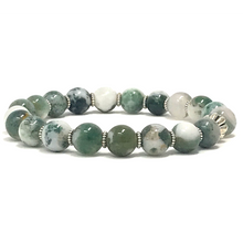 Load image into Gallery viewer, Set Dendritic agate & Tridcana