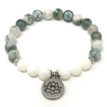 Load image into Gallery viewer, Set Dendritic agate & Tridcana