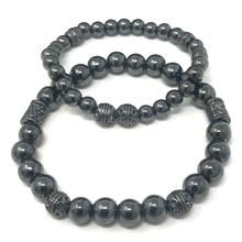 Load image into Gallery viewer, Set Hematite bracelets