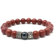 Load image into Gallery viewer, Set Red Jasper & Hematite