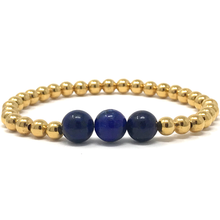 Load image into Gallery viewer, Howlite & Lapis Lazuli Jewelry set