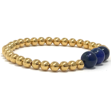 Load image into Gallery viewer, Howlite & Lapis Lazuli Jewelry set