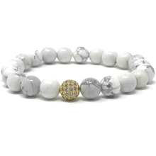 Load image into Gallery viewer, Howlite & Lapis Lazuli Jewelry set