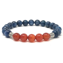 Load image into Gallery viewer, Blue Kyanite & Red Agate