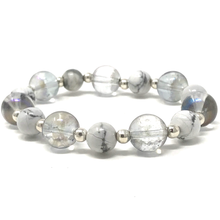 Load image into Gallery viewer, Labradorite & Howlite Jewelry set