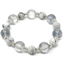Load image into Gallery viewer, Labradorite & Howlite Jewelry set