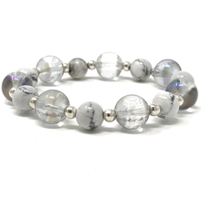 Load image into Gallery viewer, Labradorite & Howlite Jewelry set