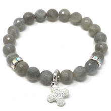 Load image into Gallery viewer, Labradorite & Howlite Jewelry set