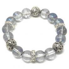 Load image into Gallery viewer, Labradorite & Howlite Jewelry set