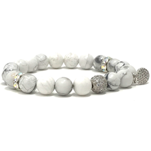 Load image into Gallery viewer, Labradorite & Howlite Jewelry set