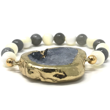 Load image into Gallery viewer, Labradorite & Mother of Pearl Jewelry set