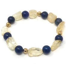 Charger l'image dans la galerie, Lapis Lazuli & Citrine Set