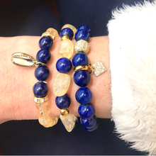 Charger l'image dans la galerie, Lapis Lazuli & Citrine Set