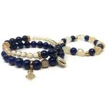 Charger l'image dans la galerie, Lapis Lazuli & Citrine Set