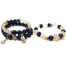 Charger l'image dans la galerie, Lapis Lazuli & Citrine Set