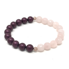 Load image into Gallery viewer, Set Lepidolite & Rose Quartz