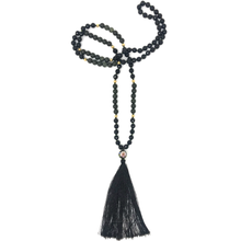 Load image into Gallery viewer, Serpentine/Agate Mala Necklace