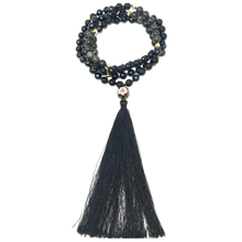 Load image into Gallery viewer, Serpentine/Agate Mala Necklace