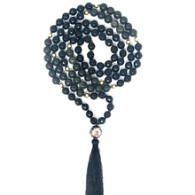 Load image into Gallery viewer, Serpentine/Agate Mala Necklace