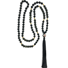 Load image into Gallery viewer, Serpentine/Agate Mala Necklace