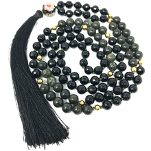 Load image into Gallery viewer, Serpentine/Agate Mala Necklace