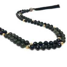 Load image into Gallery viewer, Serpentine/Agate Mala Necklace