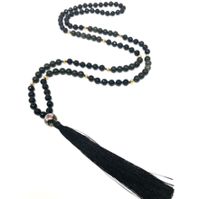 Load image into Gallery viewer, Serpentine/Agate Mala Necklace