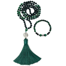 Load image into Gallery viewer, Green Tiger's Eye Mala