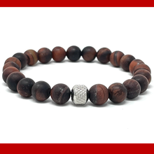 Charger l'image dans la galerie, Set Matte Red Tiger's Eye