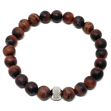 Charger l'image dans la galerie, Set Matte Red Tiger's Eye