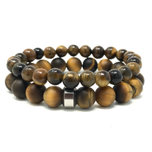 Charger l'image dans la galerie, Set Natural Tiger's Eye