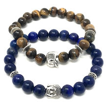 Charger l'image dans la galerie, Set Lapis Lazuli & Tiger's Eye