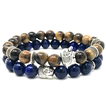 Charger l'image dans la galerie, Set Lapis Lazuli & Tiger's Eye