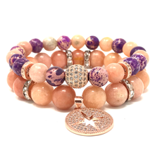 Load image into Gallery viewer, Set Calcite & Imperial Jasper