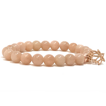 Load image into Gallery viewer, Sunstone with lotus flower