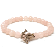 Load image into Gallery viewer, Morganite & Rose Tiger's Eye set