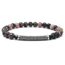 Load image into Gallery viewer, Set Rhodonite & Black Spinel