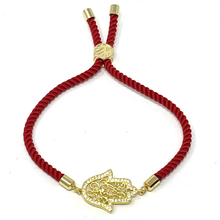 Load image into Gallery viewer, Gold & Red Jewelry set