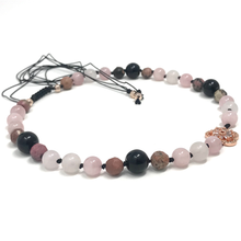 Load image into Gallery viewer, Rose Quartz, Rhodonite & Jasper Jewelry set