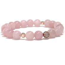 Load image into Gallery viewer, Rose Quartz, Rhodonite & Jasper Jewelry set