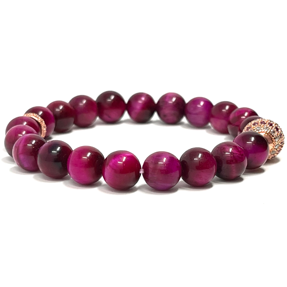 Pink tiger hot sale eye bracelet