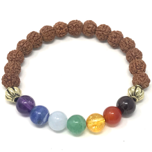 Load image into Gallery viewer, Set Rudraksha (7 chakras)
