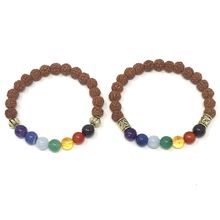 Load image into Gallery viewer, Set Rudraksha (7 chakras)