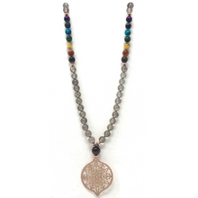 Load image into Gallery viewer, Smoky Quartz Mala Necklace