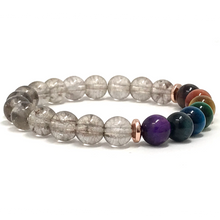 Load image into Gallery viewer, Smoky Quartz & Tiger's Eye