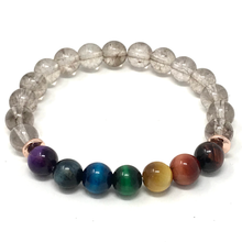 Load image into Gallery viewer, Smoky Quartz & Tiger's Eye